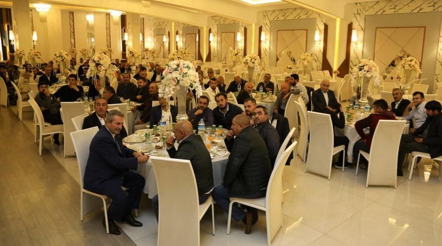 Başkan Bilgin, otob&uuml;s şof&ouml;rleri ile bir araya geldi