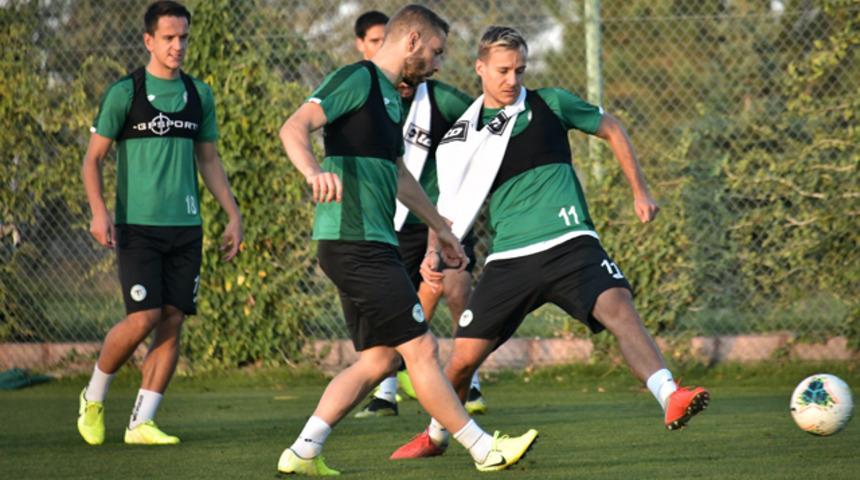 Konyaspor’da 3 günlük izin sonrası hazırlıklar başladı