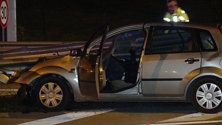 Korkunç ölüm! Kafasına bariyer saplandı G2