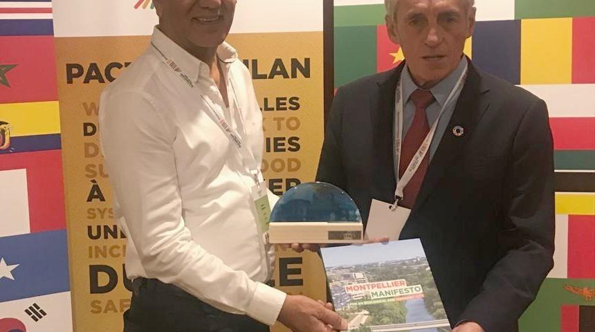 Tarhan, Montpellier Belediyesi ile de kardeş şehir ilişkilerini başlattı