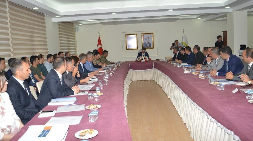 Afet ve Acil Durum Koordinasyon Kurulu toplantısı yapıldı