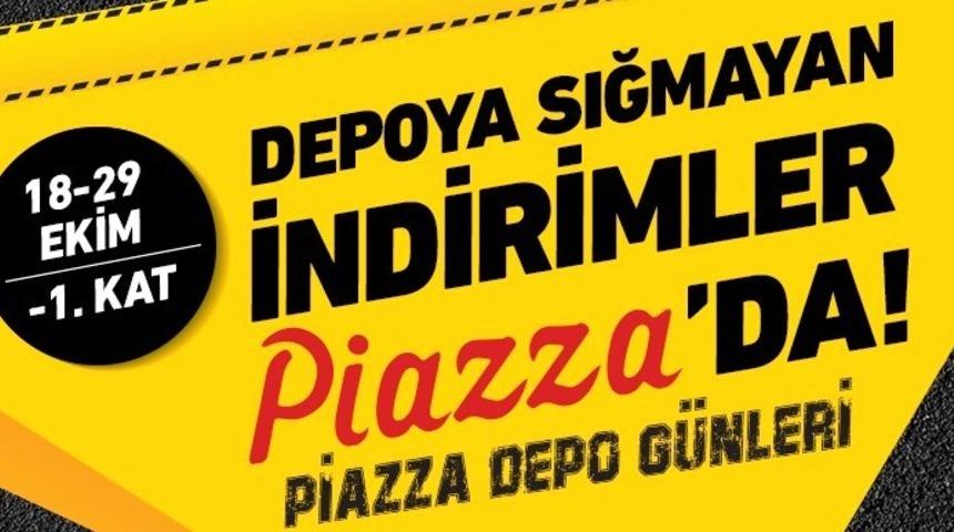 Şanlıurfa Piazza&rsquo;da  depo g&uuml;nleri başlıyor