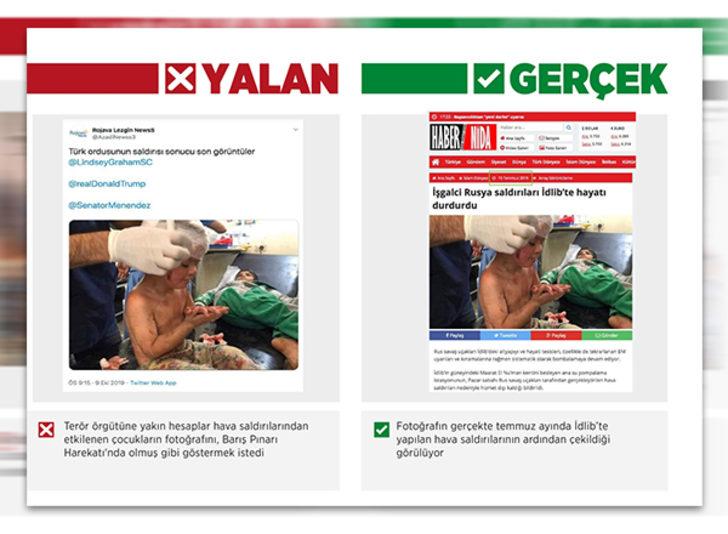 Terör örgütü yandaşlarından 'Barış Pınarı' manipülasyonu G1