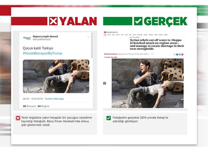 Terör örgütü yandaşlarından 'Barış Pınarı' manipülasyonu G3