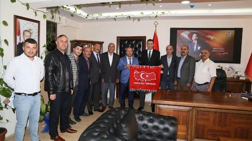 Başkan Er&rsquo;den Emniyet M&uuml;d&uuml;r&uuml; Atanur&rsquo;a ziyaret