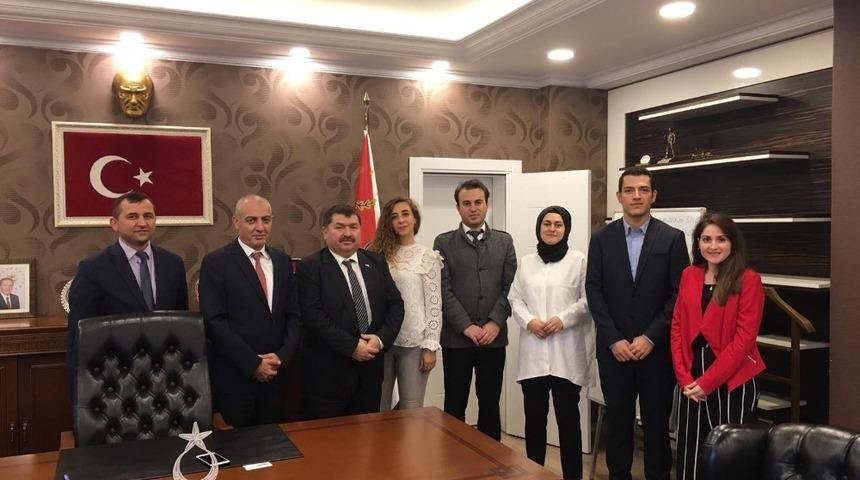 Yeşilay&rsquo;dan yeni emniyet m&uuml;d&uuml;r&uuml;ne ziyaret