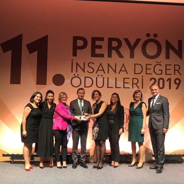 Yeşim’e PERYÖN’den prestijli ödül