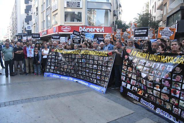 Ankara Tren Garı saldırısında ölen 103 kişi anıldı
