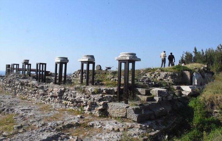 Tieion'daki 'Roma tapınağı' gün yüzüne çıkarılıyor G1