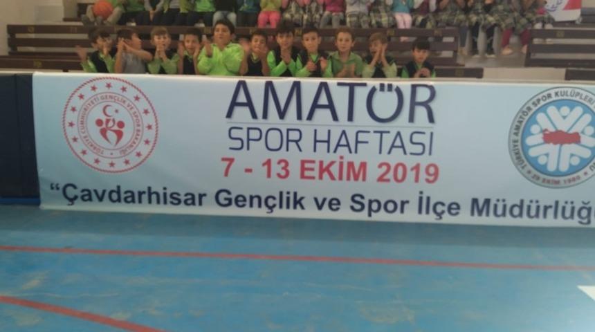 &Ccedil;avdarhisar&rsquo;da Amat&ouml;r Spor Haftası etkinlikleri
