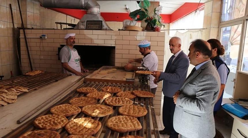 Erzincan Belediyesi&rsquo;nden fırın denetimi