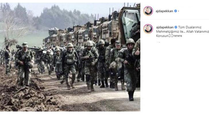 Norm Ender'in 'Barış Pınarı Harekatı' paylaşımı TT oldu G1