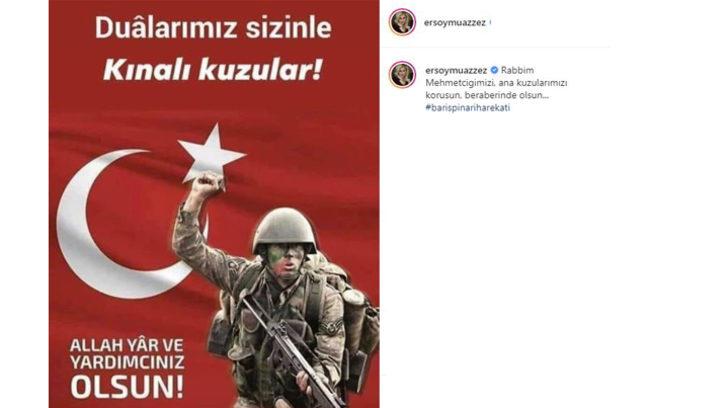 Norm Ender'in 'Barış Pınarı Harekatı' paylaşımı TT oldu G4