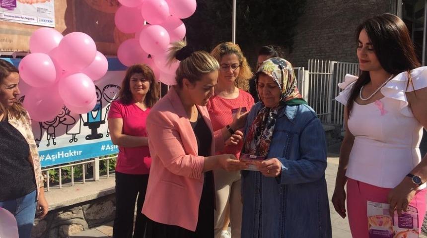 Meme kanseri bilin&ccedil;lendirme ayı