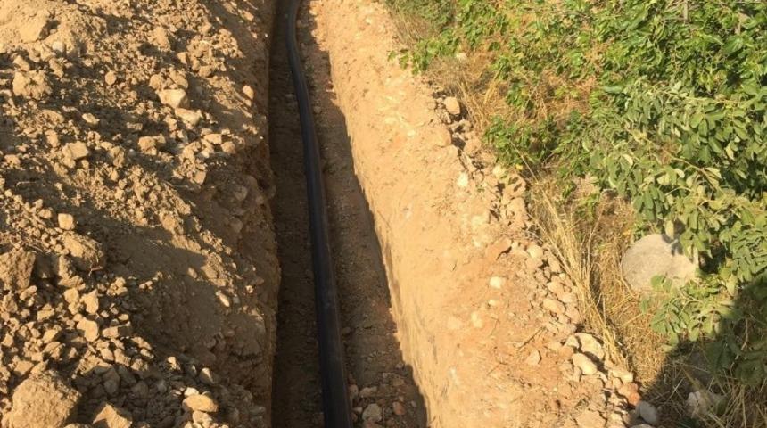 ASAT Korkuteli Büyükköy’ün içme suyu hattını yeniliyor