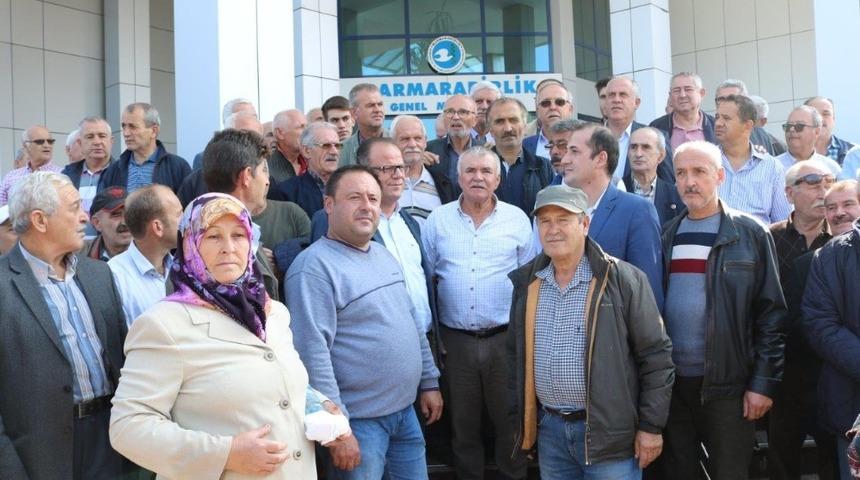 Erdekli &ccedil;ift&ccedil;iler Bursa Tarım fuarında