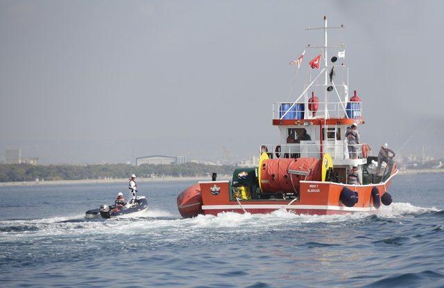 Deniz kirliliğine karşı acil müdahale tatbikatı yapıldı