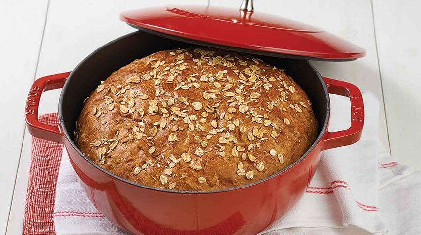 Yoğurmadan Mayalı Ekmek 