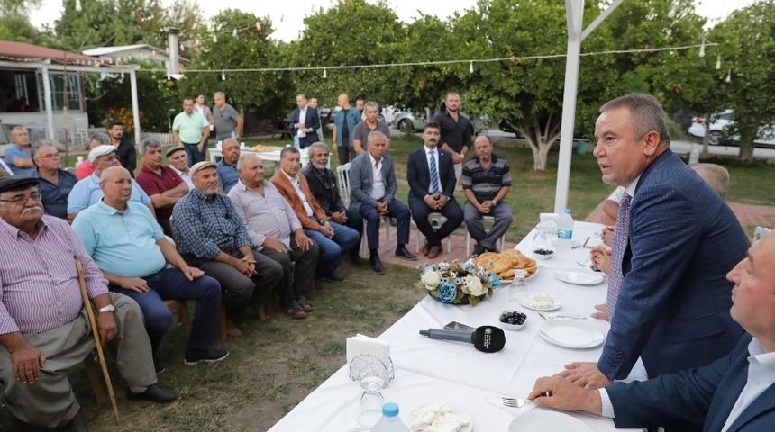 Başkan B&ouml;cek&rsquo;ten Duralilere imar m&uuml;jdesi