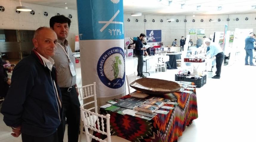 Beyşehir&rsquo;in şeker fasulyesi başkentteki fuarda tanıtıldı