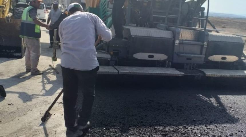 Altınşehir Mahallesi’nde asfalt çalışması yapıldı