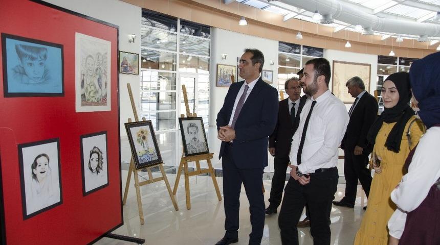 Semt konakları karma sergisi açıldı