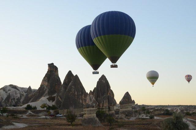 Kapadokya’da geçen yıl 537 bin 500 kişi uçtu