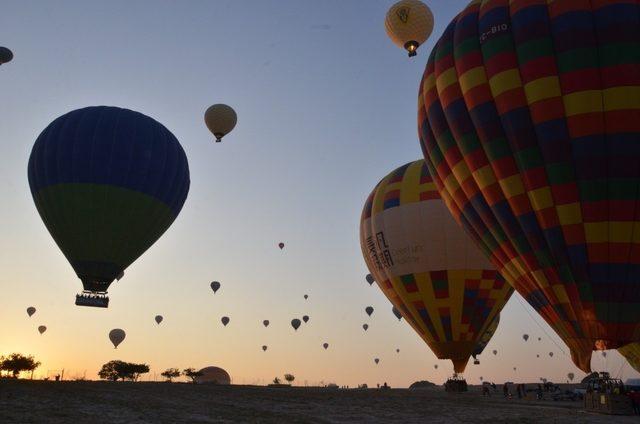 Kapadokya’da geçen yıl 537 bin 500 kişi uçtu