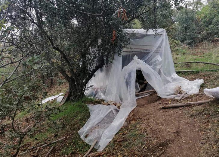 Ormanda kadın kıyafetiyle yakalandı G1