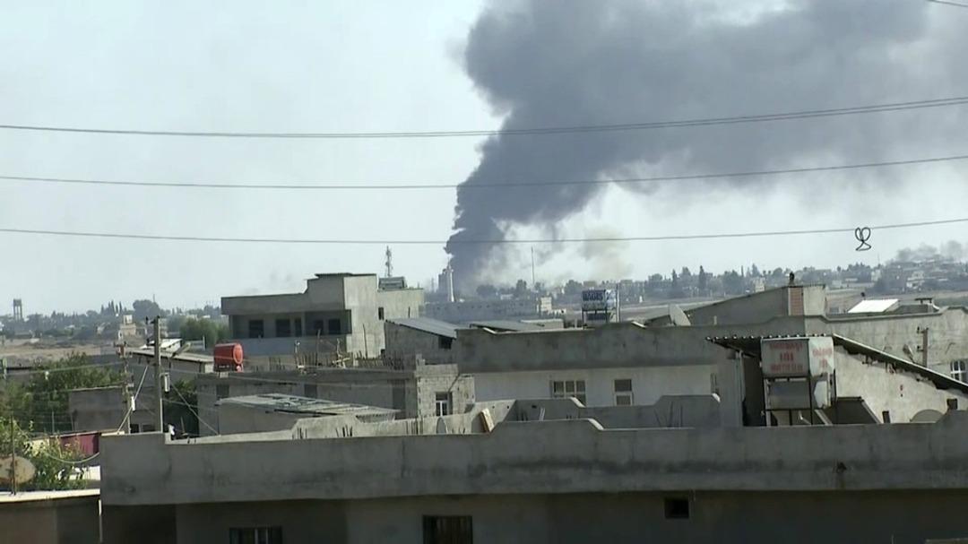 Tel Abyad yoğun bombardıman altında