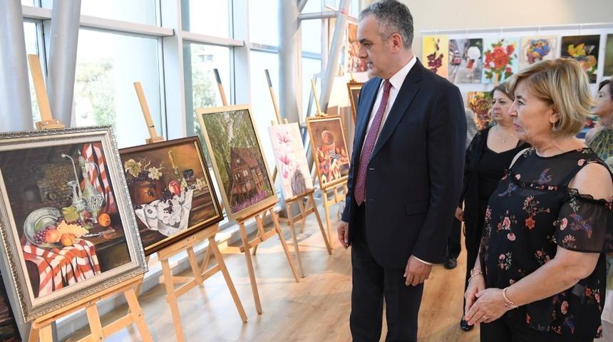 Konyaaltı Belediyesi&rsquo;nde resim sergisi