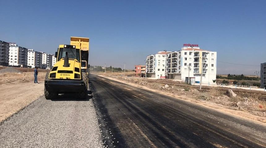 B&uuml;y&uuml;kşehir Belediyesi&rsquo;nin yol yapım &ccedil;alışmaları devam ediyor