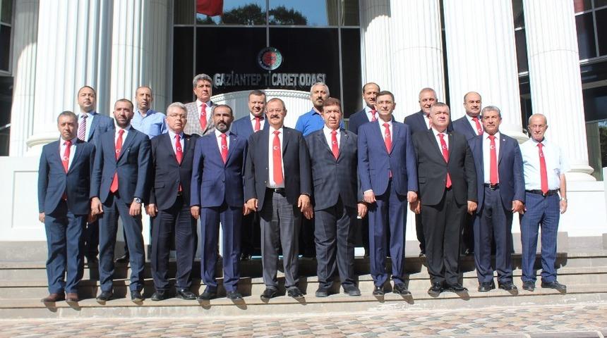 Gaziantep ve Kilis iş d&uuml;nyasından &lsquo;Barış Pınarı Harekatı&rsquo;na destek