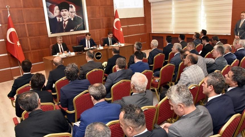 G&uuml;m&uuml;şhane&rsquo;de yılın son İl Koordinasyon Kurulu Toplantısı yapıldı