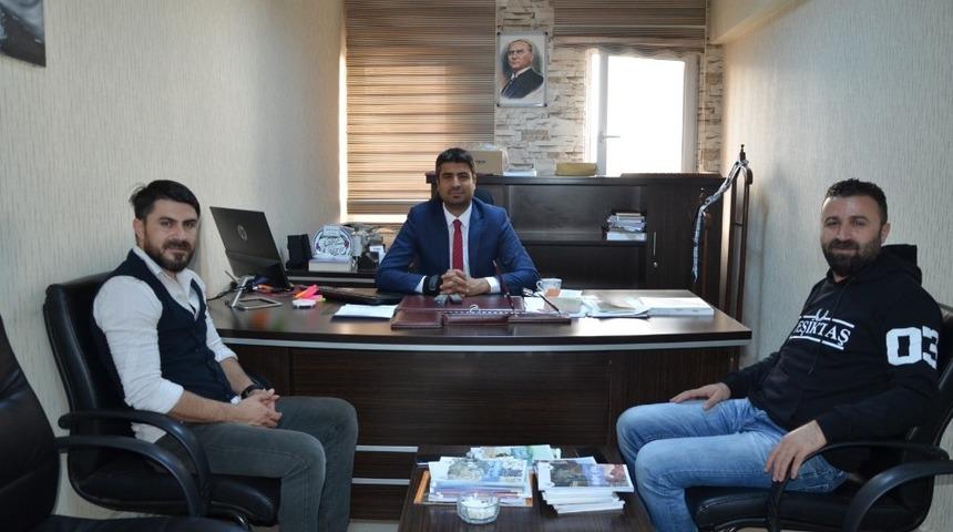 Başkan Aslan&rsquo;dan Eldemir&rsquo;e ziyaret