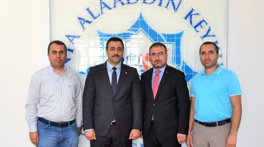 EkoAvrasya y&ouml;netiminden Rekt&ouml;r Kalan&rsquo;a ziyaret