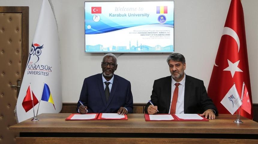 KBÜ ile Çad N’Djamena Üniversitesi arasında iş birliği genişliyor