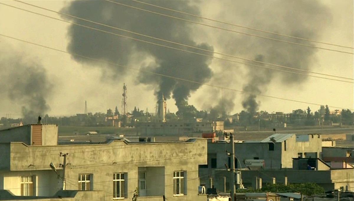 Resulayn'da ter&ouml;r hedefleri yoğun ateş altında