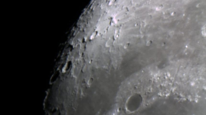 Fen Lisesi öğrencileri Ay’ı görüntüledi