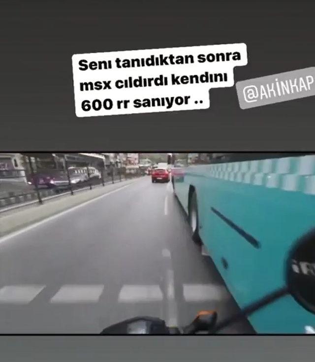 Trafik magandası iki motosiklet sürücüsü yakalandı