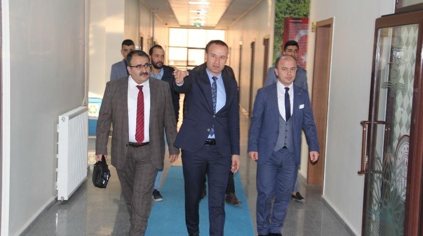 Ağrı Cumhuriyet Başsavcısı Turgut&rsquo;tan Tekin&rsquo;e iade-i ziyaret