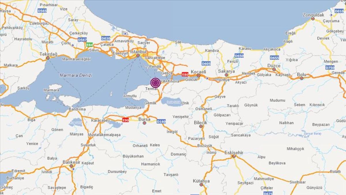 Son dakika: AFAD duyurdu! Yalova'da deprem: İstanbul'da da hissedildi