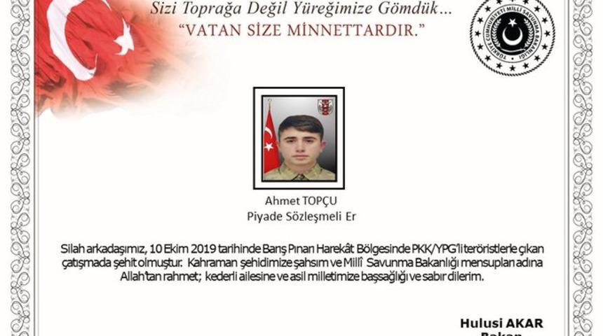 MSB: 1 asker şehit, 3 yaralı / fotoğraf