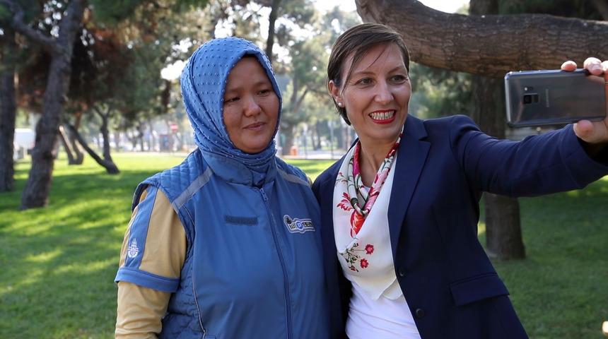 İSPARK'ta bir ilk! Kadın çalışanlar işbaşı yaptı