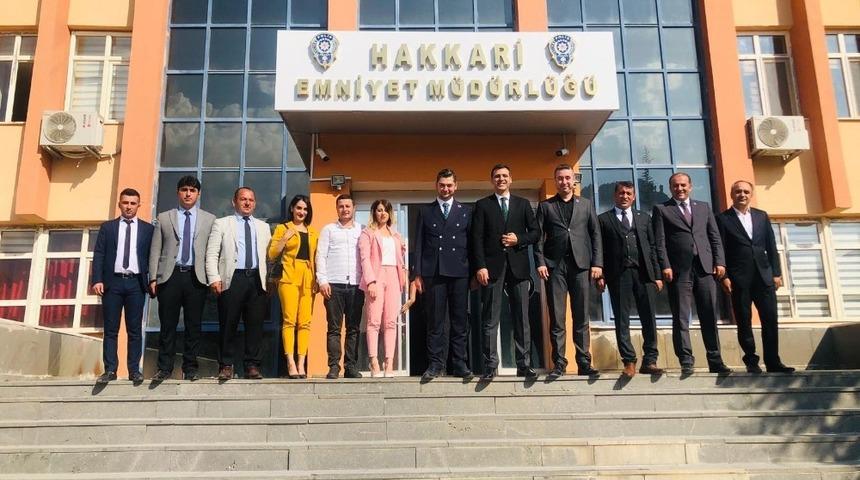 Başkan Ocak, şehit aileleri ve protokol &uuml;yelerini ziyaret etti