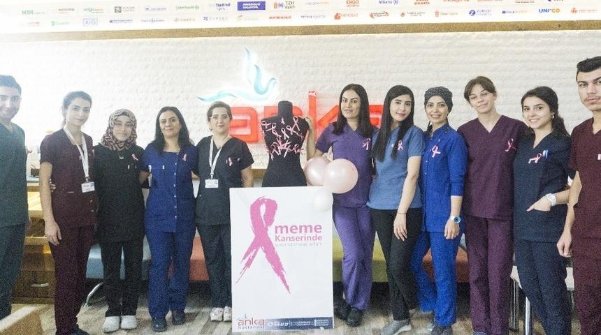 ANKA&rsquo;da meme kanserine dikkat &ccedil;ekildi
