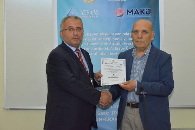 MAKÜ’de ‘Ermenistan’ın İşgal Politikası Bölgesel ve Uluslararası Güvenlik Problemleri’ konulu panel 1