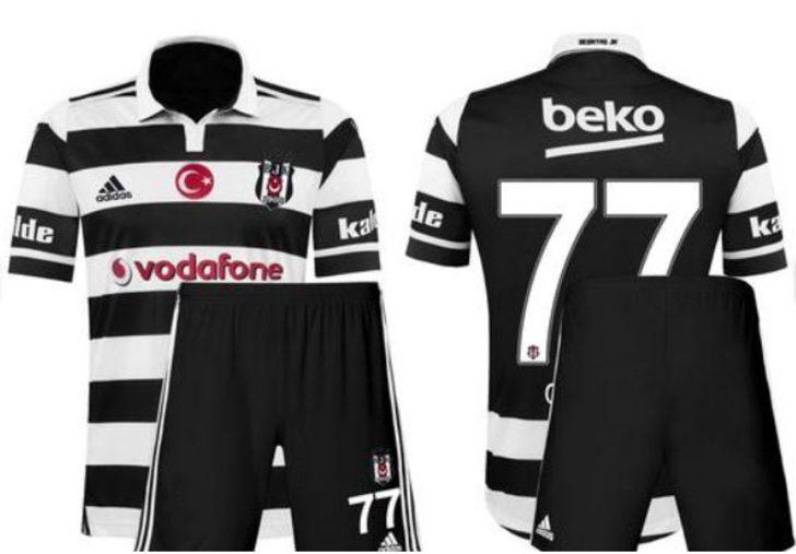 Beşiktaş'ın 3 yıldızlı yeni sezon formaları