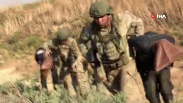 Barış Pınarı Harekatı'nda teröristlerin yakalanma anı görüntüleri!  G2