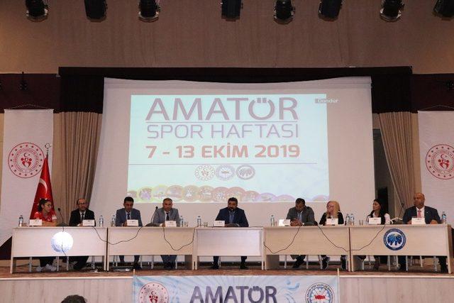 Karaman’da amatör spor haftası etkinlikleri